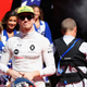Women lining the carpet that men like mediocre F1 driver Nico Hulkenberg walk down! That’s better. Photo credit: Mark Thompson/Getty Images